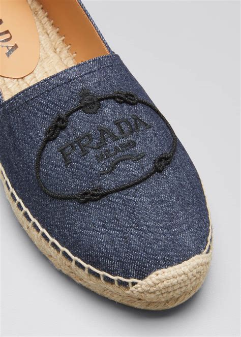 Prada espadrilles denim